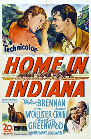 Home in Indiana (1944) starring Walter Brennan on DVD on DVD